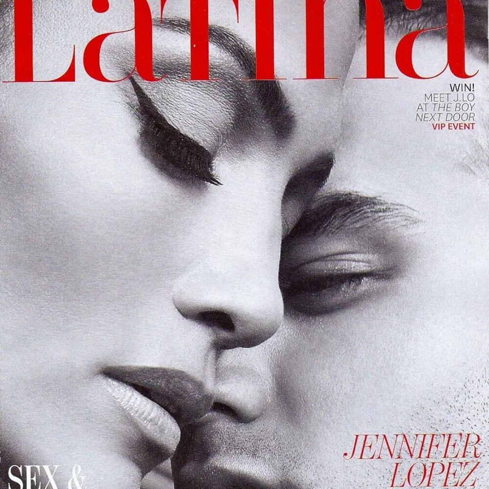 Latina Magazine - JENNIFER LOPEZ AND RYAN GUZMAN / February 2015